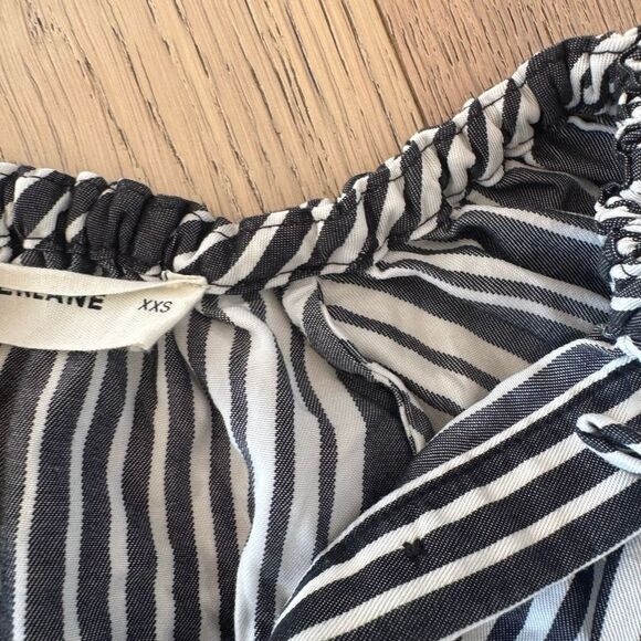 $118 Everlane The TENCEL™ Gathered Maxi Dress  Shirtdress size XXS m8 - Picture 5 of 8